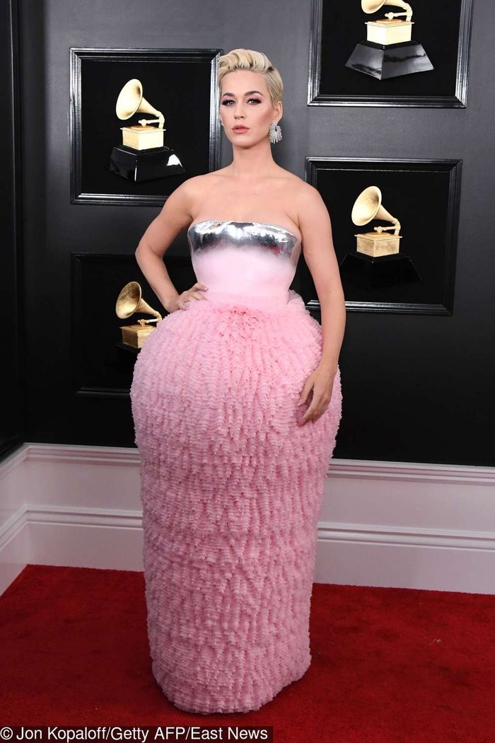 Katy Perry – Grammy 2019, kreacja: Balmain