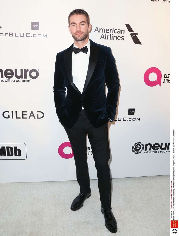 Chace Crawford - after party Eltona Johna, Oscary 2019