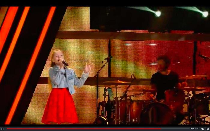 Córka Aldony Orman w niemieckiej wersji The Voice Kids