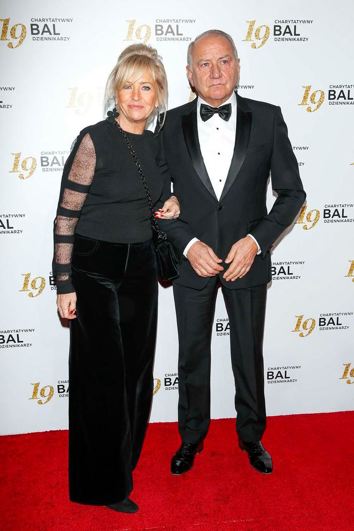 Katarzyna Frank-Niemczycka i Zbigniew Niemczycki na Balu Dziennikarzy 2019