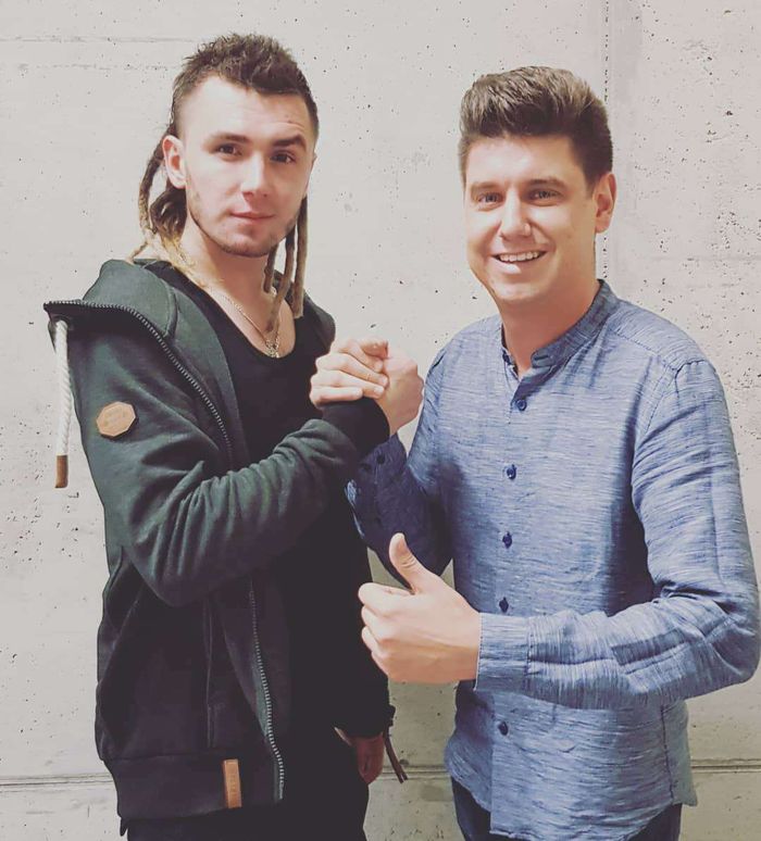 Kamil Bednarek i Tomasz Kabis