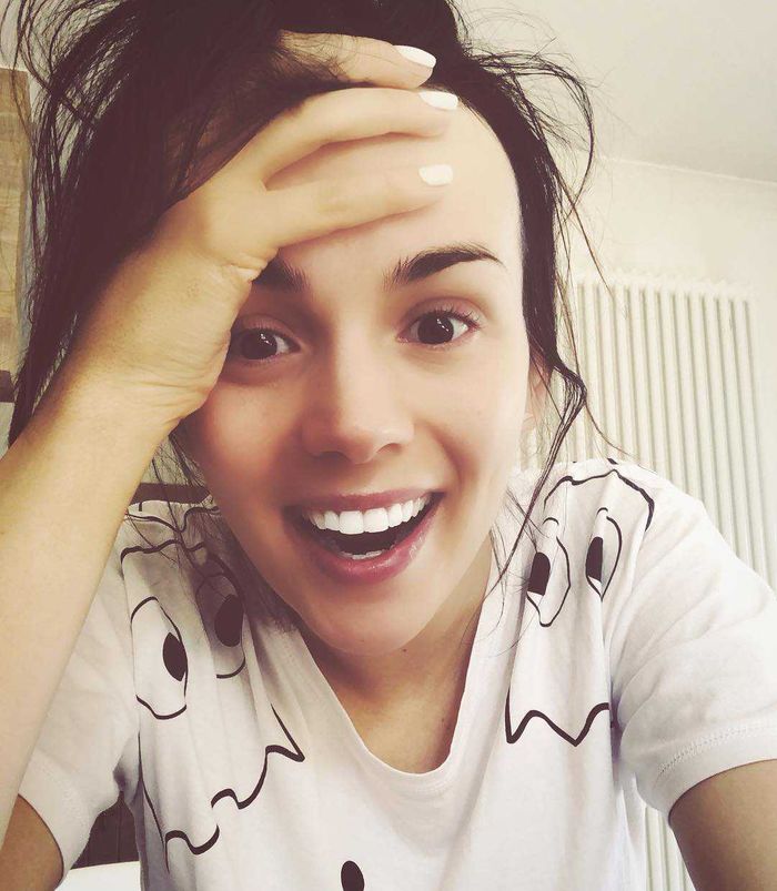 Paulina Krupińska bez makijażu