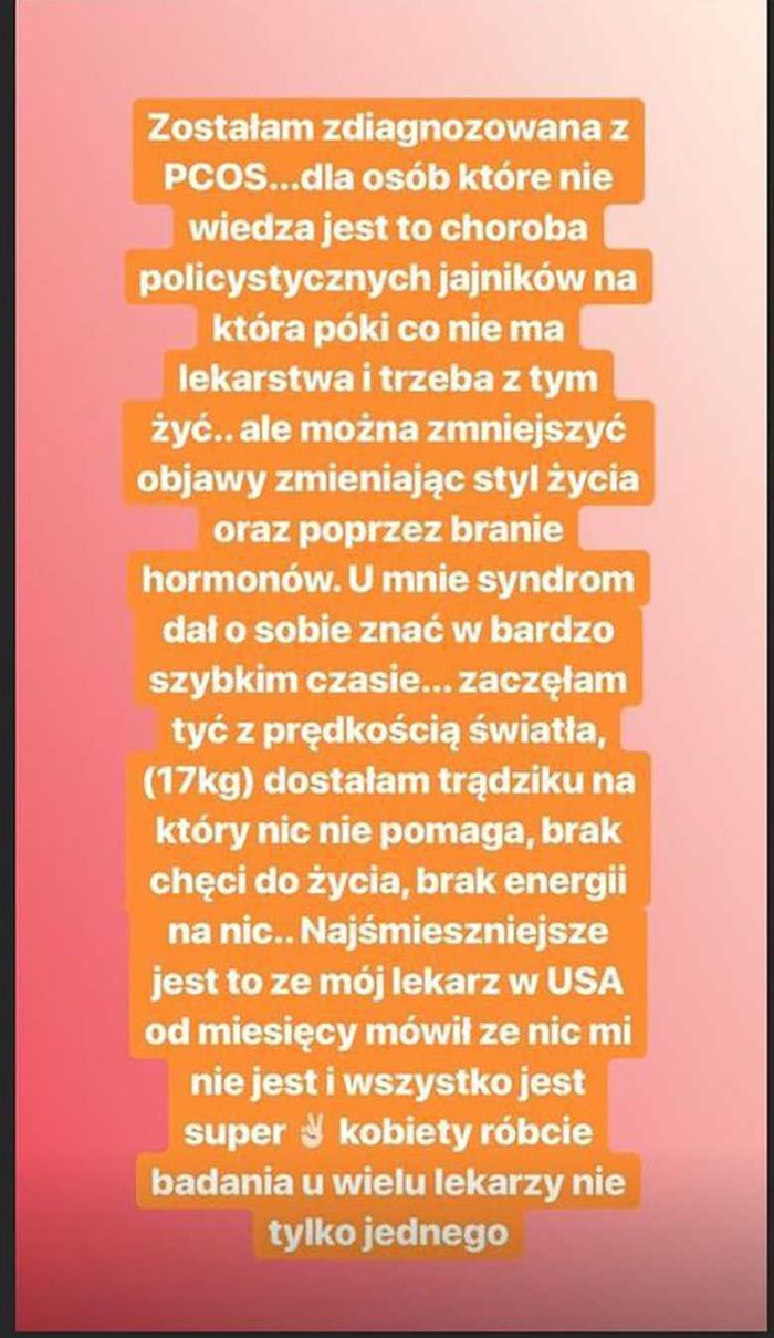 Sandra Kubicka poważnie chora