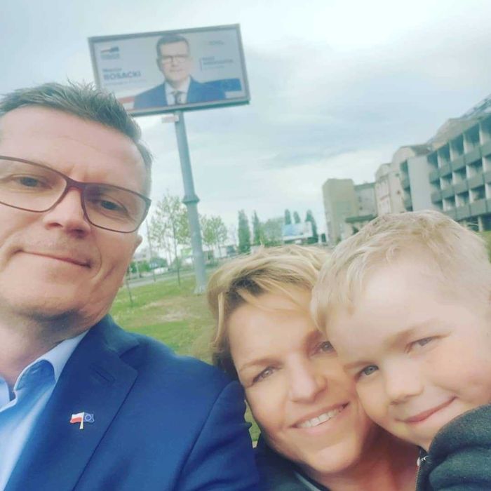 Mąż Katarzyny Bosackiej startuje w wyborach do Europarlamentu