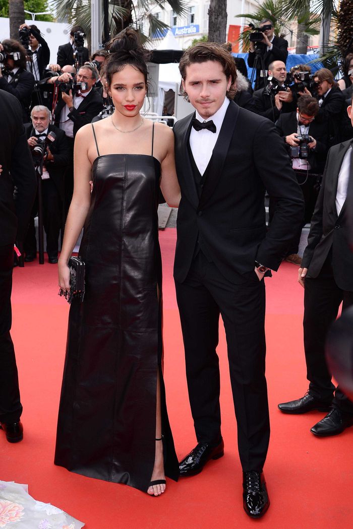 Hana Cross, Brooklyn Beckham - premiera Once upon a time in Hollywood, Cannes 2019