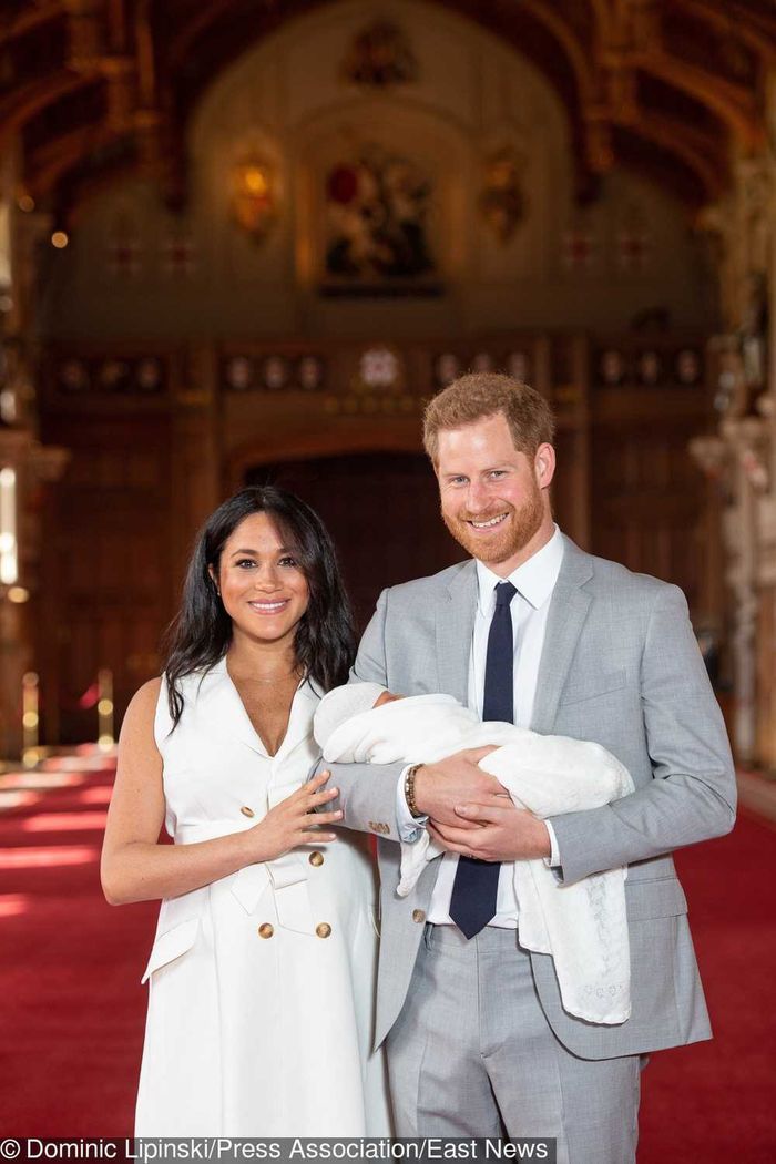 Baby Sussex z Meghan Markle i księciem Harrym