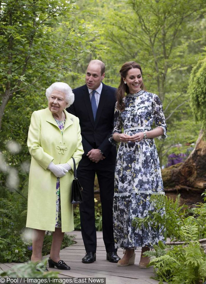 Księżna Kate i książę William oprowadzili królową Elżbietę II po ogrodach