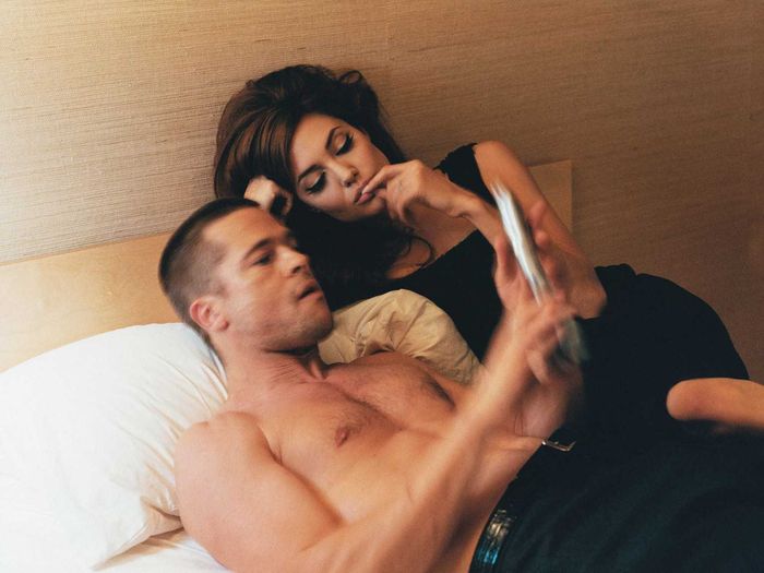 Brad Pitt i Angelina Jolie we wspólnej sesji
