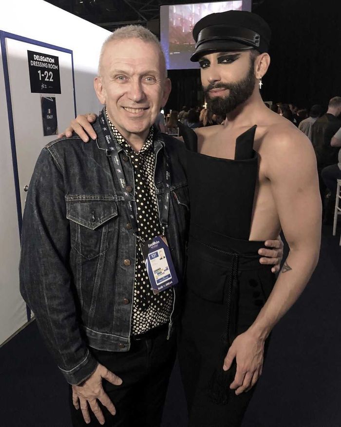 Conchita Wurst i Jean Paul Gaultier – Eurowizja 2019