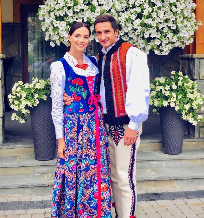  Paulina Krupińska i Sebastian Karpiel-Bułecka świętują pierwszą rocznicę swojego ślubu,
