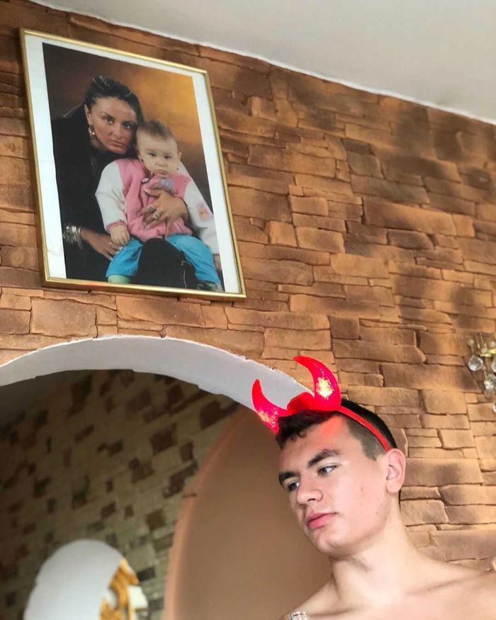 Dagmara Kaźmierska i jej syn Conan