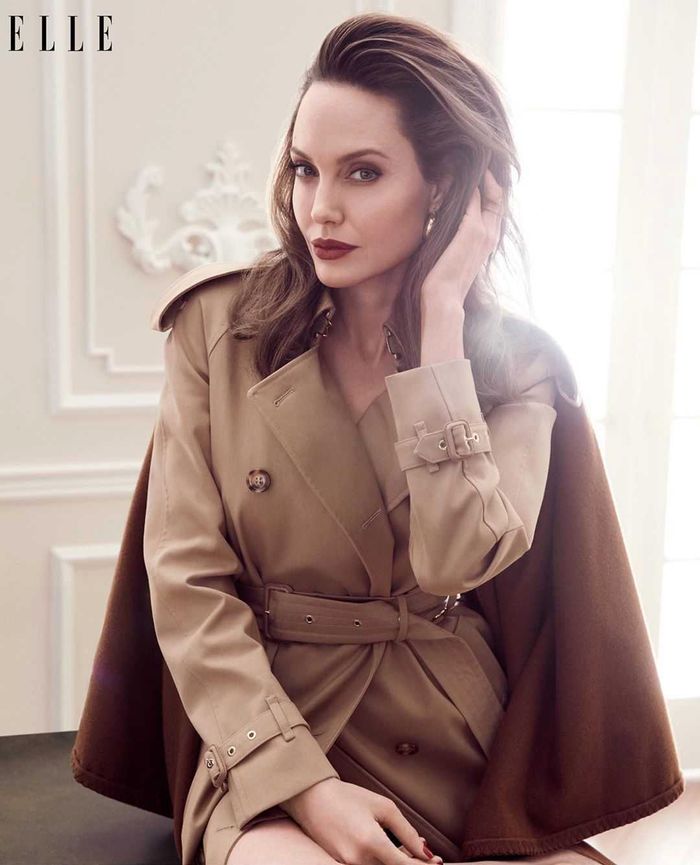 Angelina Jolie w sesji dla Elle