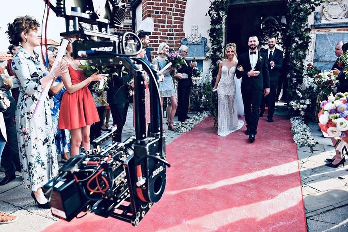 Blanka Lipińska - ślub na planie filmowym