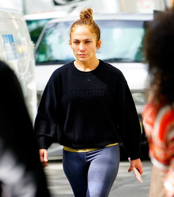 Jennifer Lopez bez makijażu. Zdjęcie paparazzi