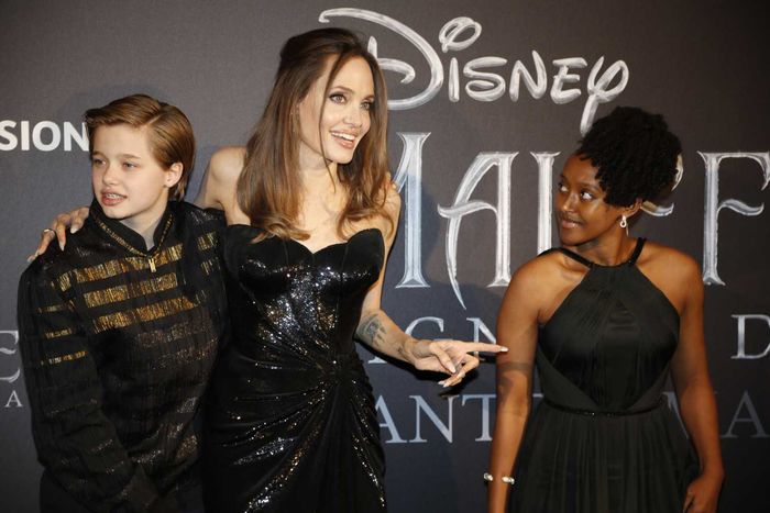 Angelina Jolie z córkami Shiloh i Zaharą