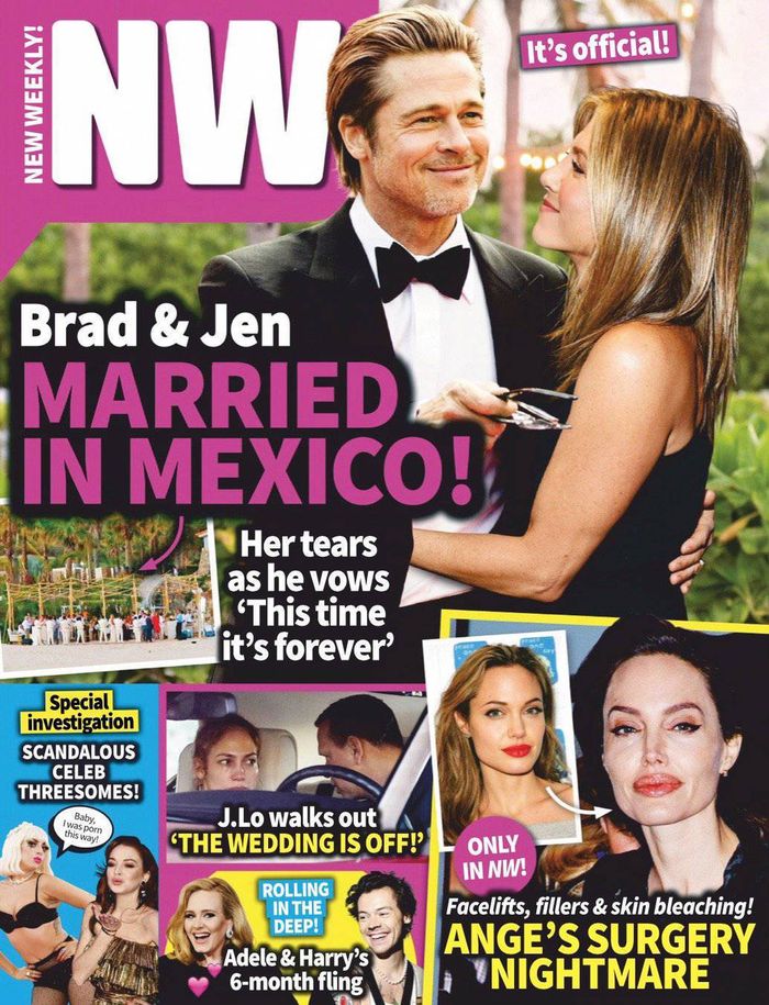 Brad Pitt i Jennifer Aniston wzięli ślub w Meksyku?