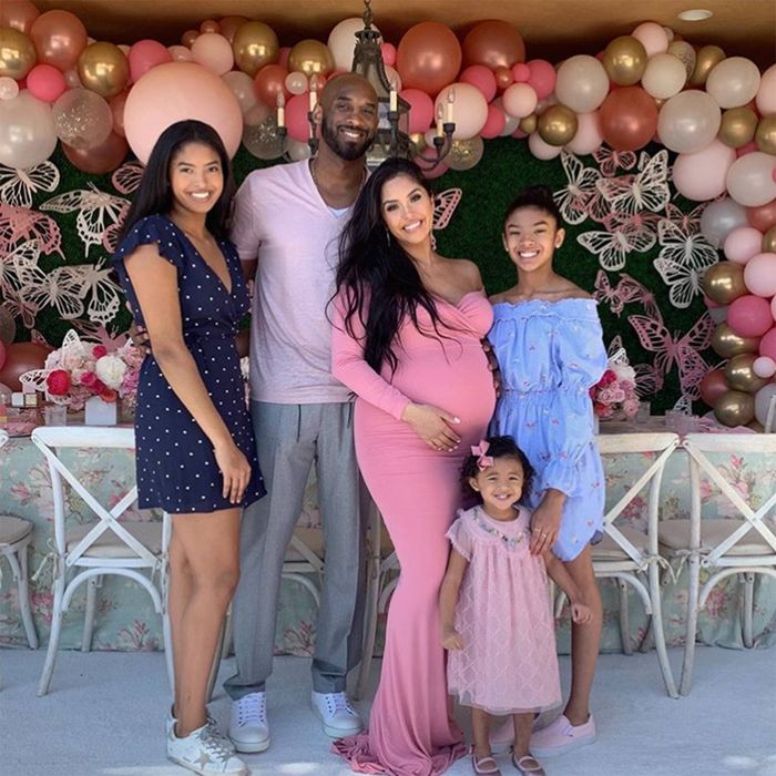 Kobe Bryant z rodziną