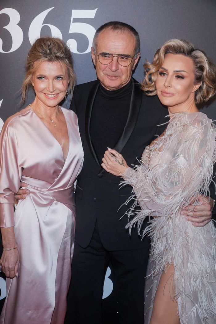 Blanka Lipińska z rodzicami - premiera filmu 365 dni