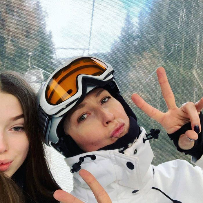 Anita Lipnicka z córką