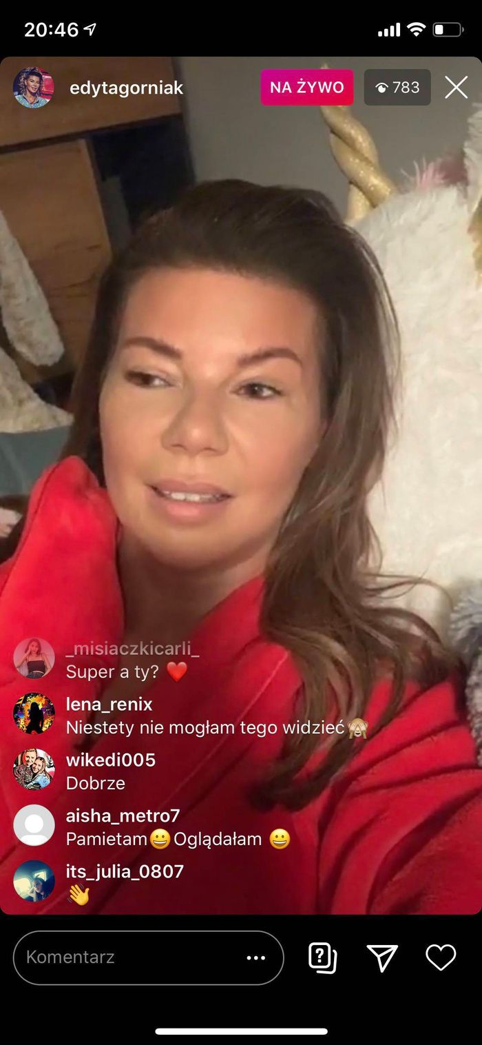 Edyta Górniak - czat z fanami