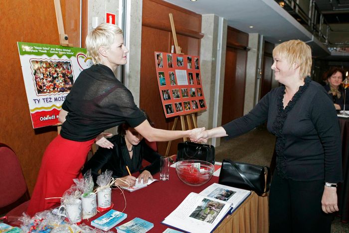Ilona Łepkowska i Małgorzata Kożuchowska