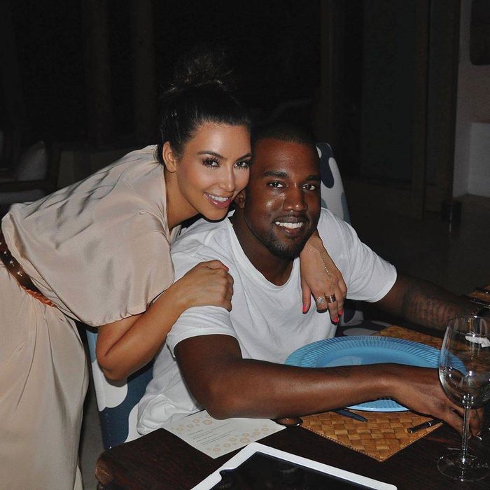 Kim Kardashian z Kanye West