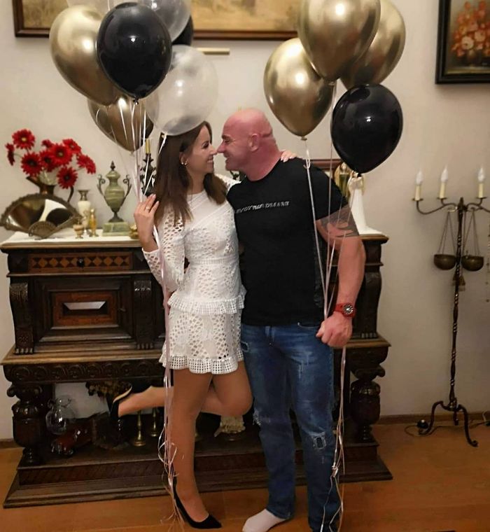 Krystian Pudzianowski z partnerką