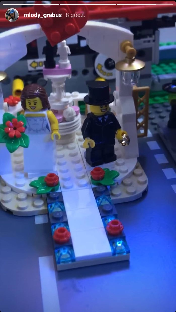 Quebonafide ma ślubną kolekcję klocków Lego