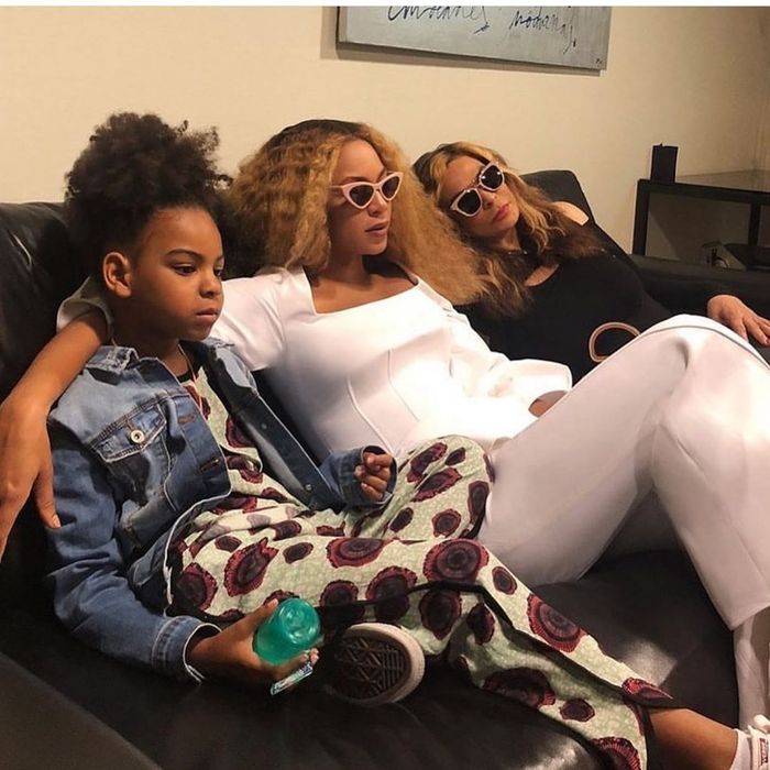 Beyonce, Blue Ivy, Tina Knowles