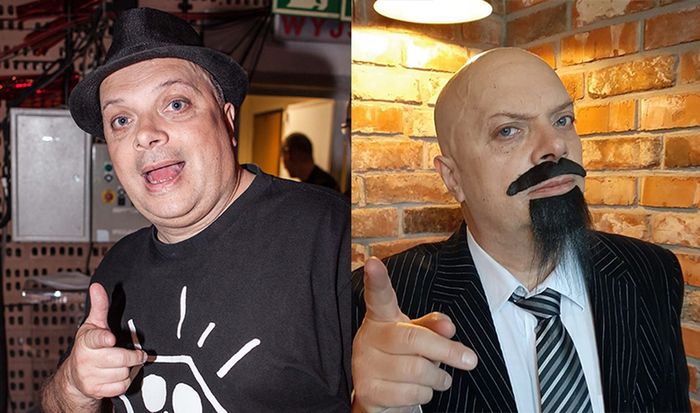 Krzysztof Skiba przed i po metamorfozie