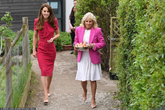 Księżna Kate i Jill Biden