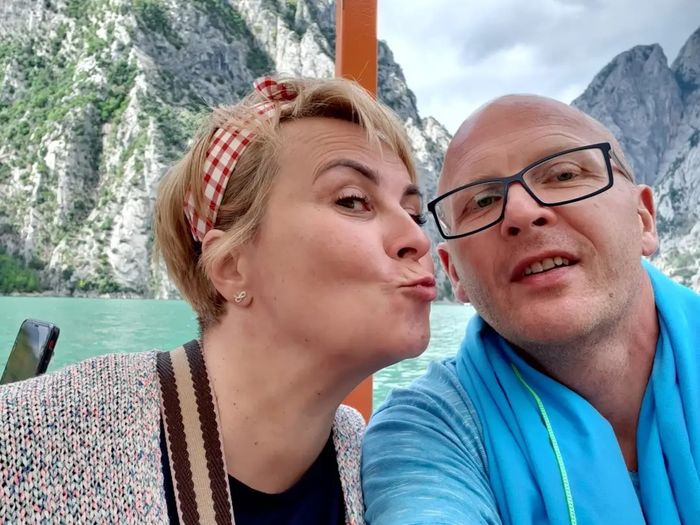 Agnieszka Kubera i jej partner. Fot. Instagram