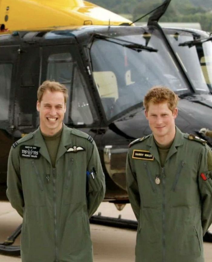 książę Harry i książę William