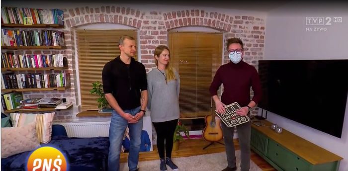 Paweł Bodzianny i Marta Paszkin - nowe mieszkanie screen Pytanie na śniadanie
