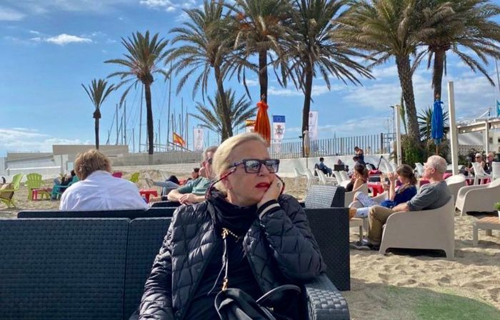Krystyna Janda na wakacjach w Hiszpanii