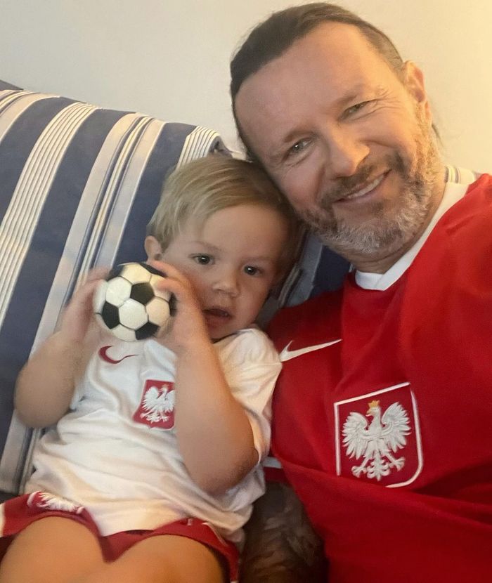 Radosław Majdan i Henio