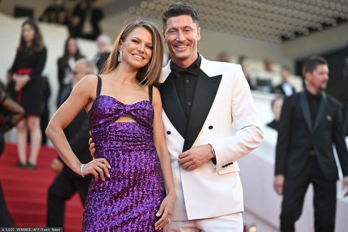 Anna i Robert Lewandowscy w Cannes