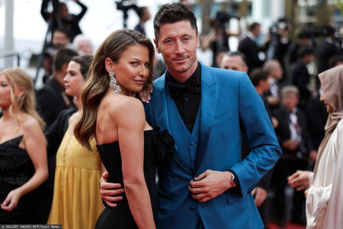 Anna i Robert Lewandowscy w Cannes