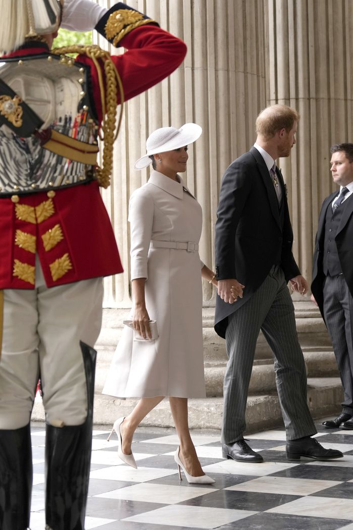 Meghan Markle i książę Harry na jubileuszu 70-lecia panowania królowej