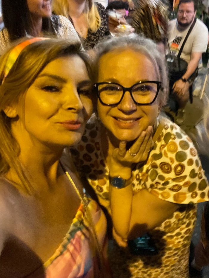 Aldona Wleklak, Marzena Rogalska – impreza w Las Pose po Paradzie Równości 2022