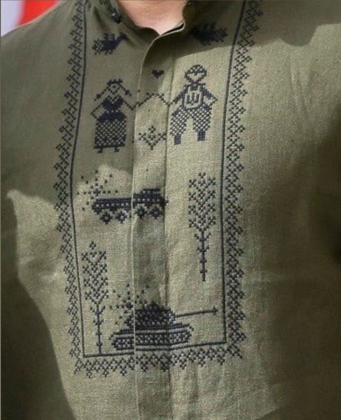Koszula Wołodymyra Zełenskiego