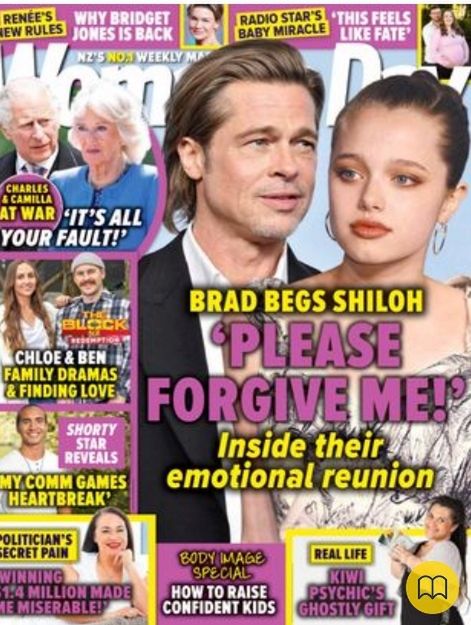 Brad Pitt liczy na wybaczenie Shiloh