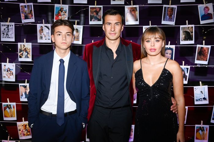 Jarosław Bieniuk, Oliwia Bieniuk, Szymon Bieniuk - premiera filmu Ania
