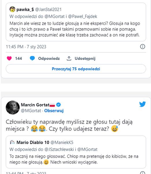 Marcin Gortat dyskutuje z internautami