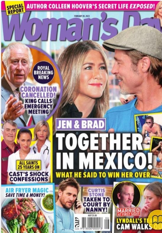 Jennifer Aniston i Brad Pitt razem w Meksyku