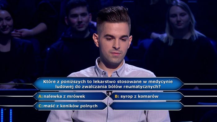 Łukasz Wojciechowski w Milionerach