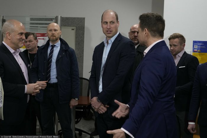 Książę William spotkał się z Rafałem Trzaskowskim (fot. EastNews)