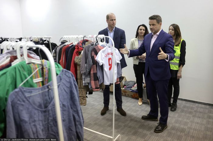 Książę William spotkał się z Rafałem Trzaskowskim (fot. EastNews)