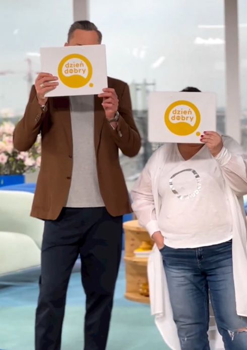 Marcin Prokop i Dorota Wellman