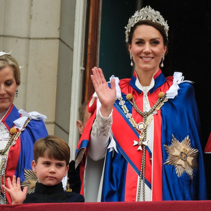 Książę Louis, księżna Kate - koronacja Karola III (fot. ONS)